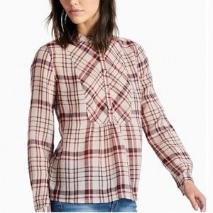 Lucky🍀Brand Plaid Shirt